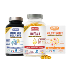 Health Essentials Pack (Omega 3 + Magnesium + Multivitamins)