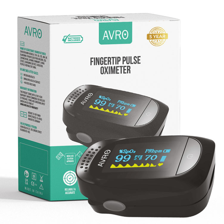 Avro Health oxymètre de...