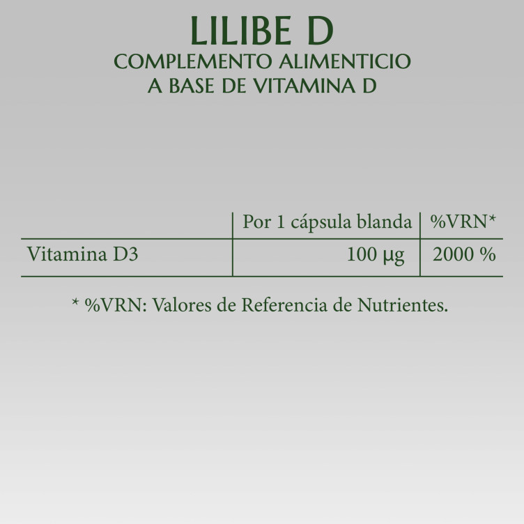 LiLiBe D Food Supplement...