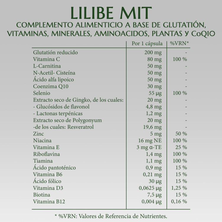 LiLiBe MIT Food supplement...