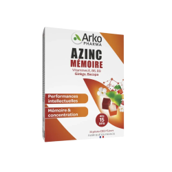 Arkopharma Azinc Mémoire 30 gélules