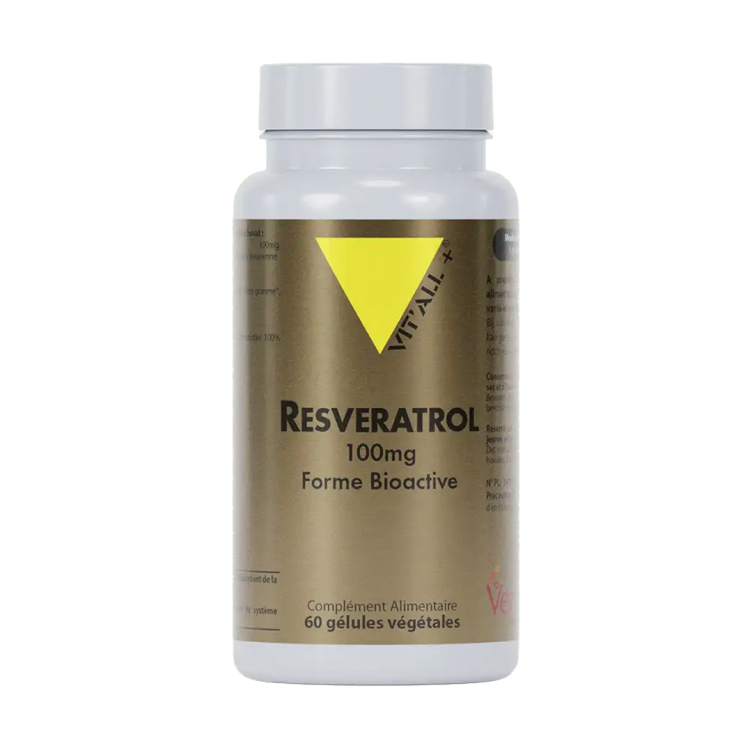 Vit'all+ Resvératrol 100 mg...